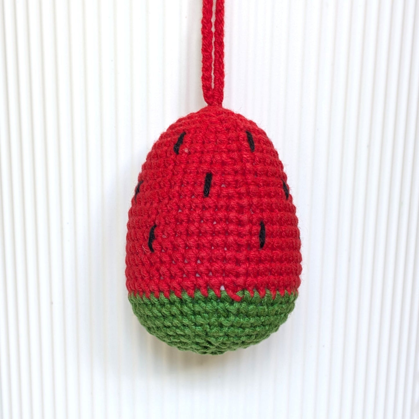 Embroidered Eggs - Crochet Plush Charm
