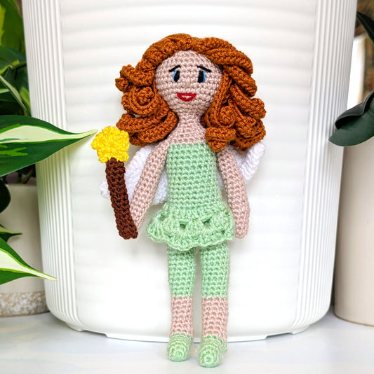 Fairy Doll (Dress and Leggings) Amigurumi - S