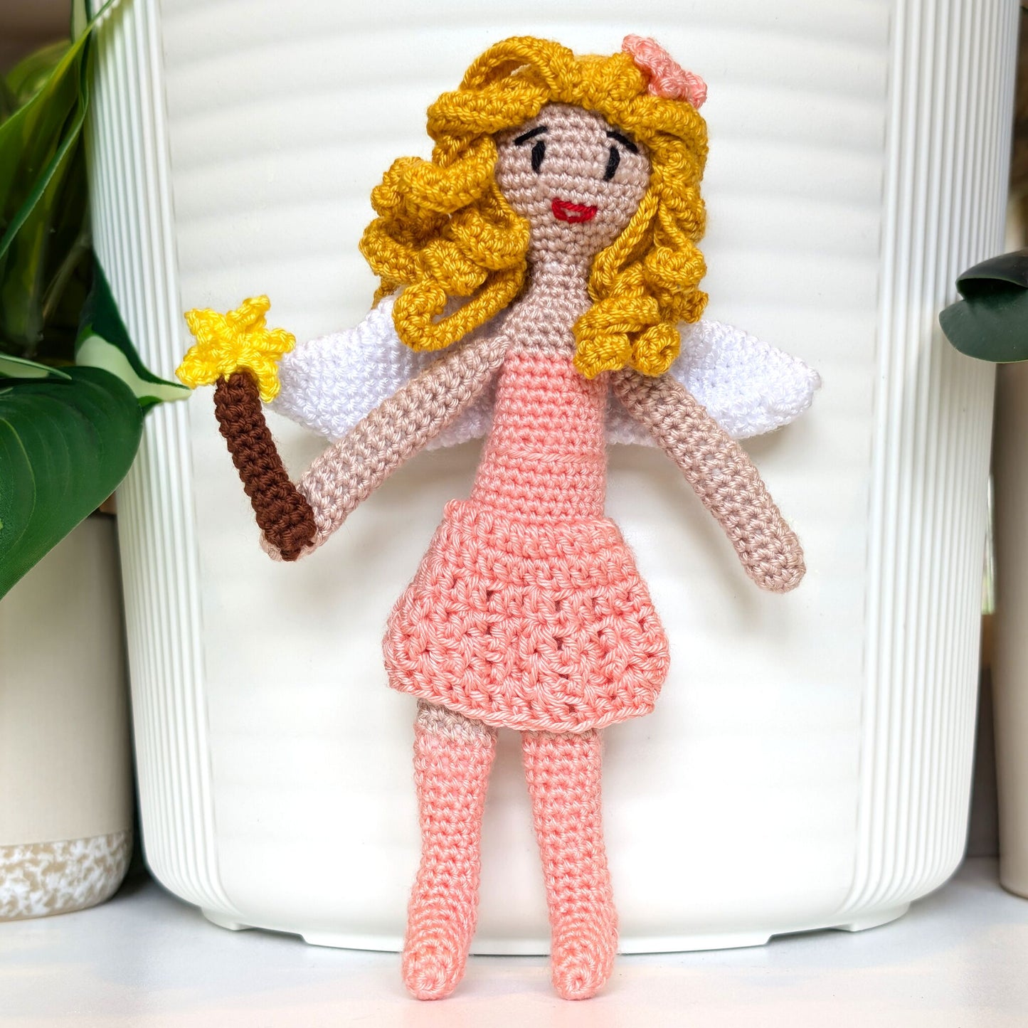 Fairy Doll in Stockings - Crochet Amigurumi