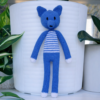 Fox Standing Amigurumi - Handmade Crochet Plushie
