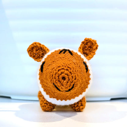Guinea Pig Amigurumi - Handmade Crochet Plush Figurine