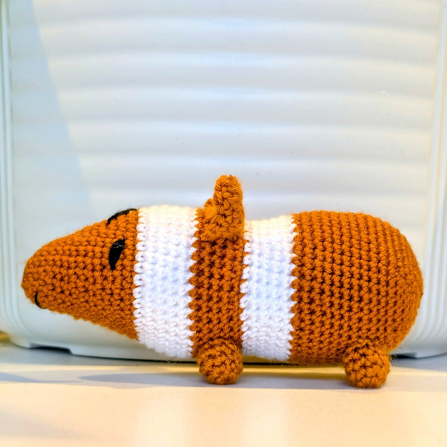 Guinea Pig Amigurumi - Handmade Crochet Plush Figurine
