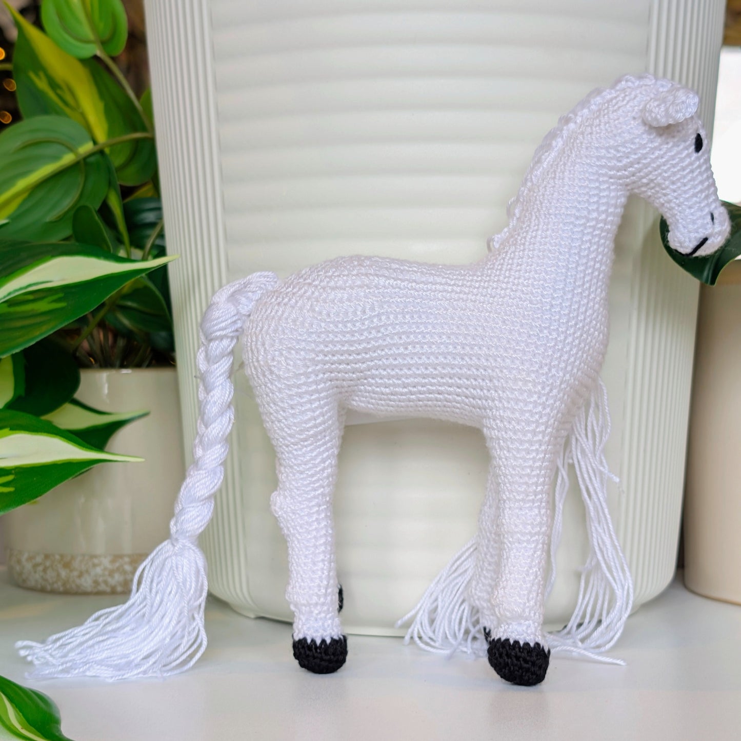 Horse without Saddle Amigurumi - Handmade Crochet Plushie