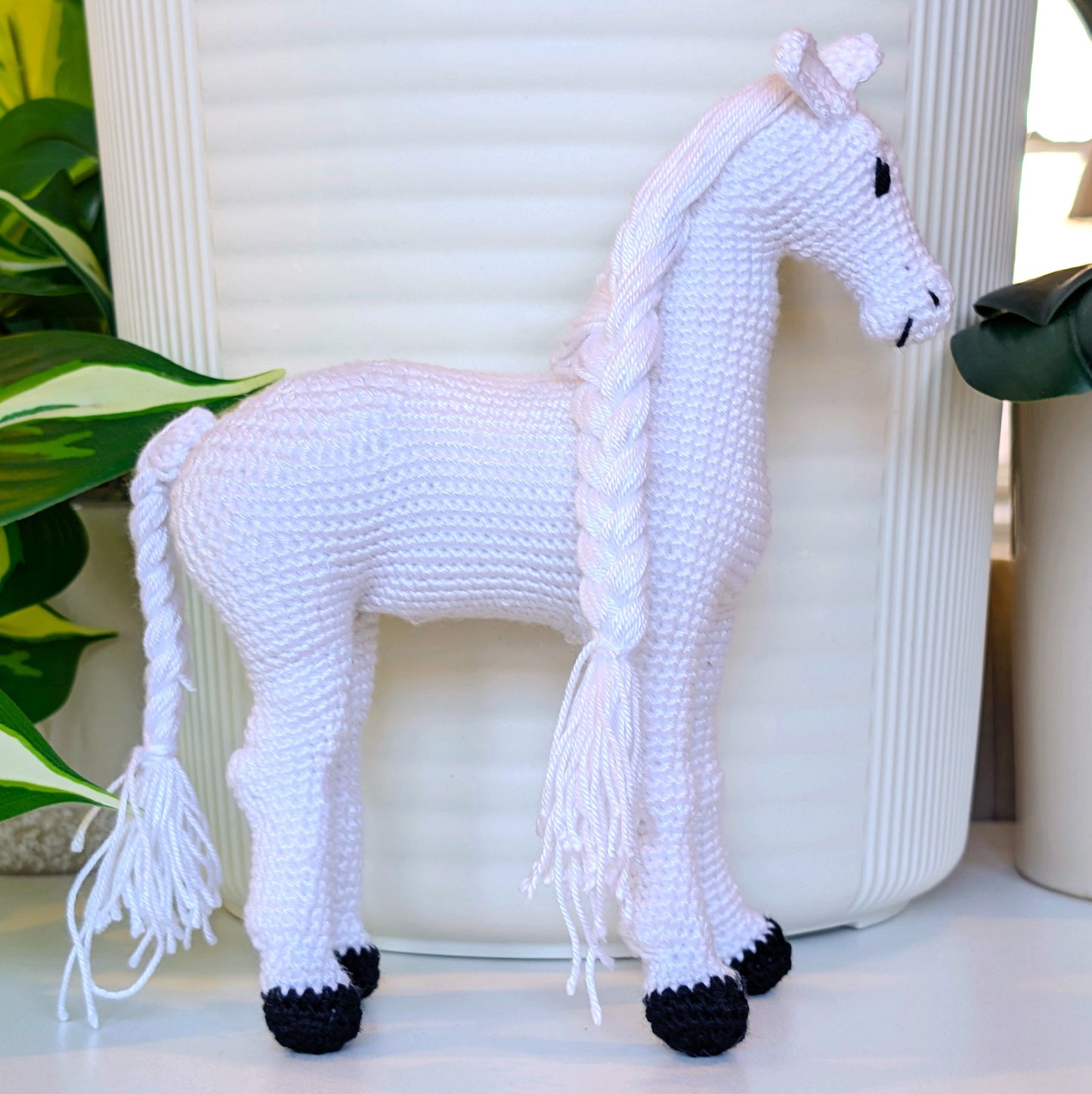 Horse without Saddle Amigurumi - Handmade Crochet Plushie