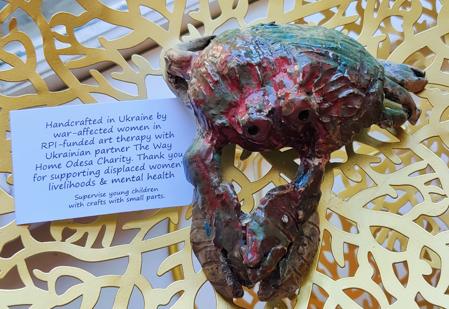 Crab - Clay Figurine