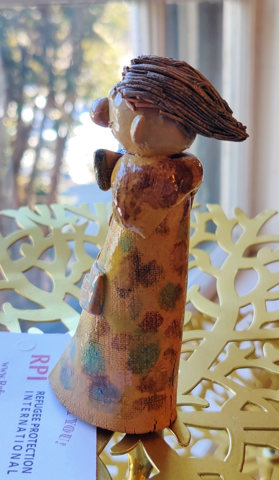 Man with a Bow Tie Clay Figurine