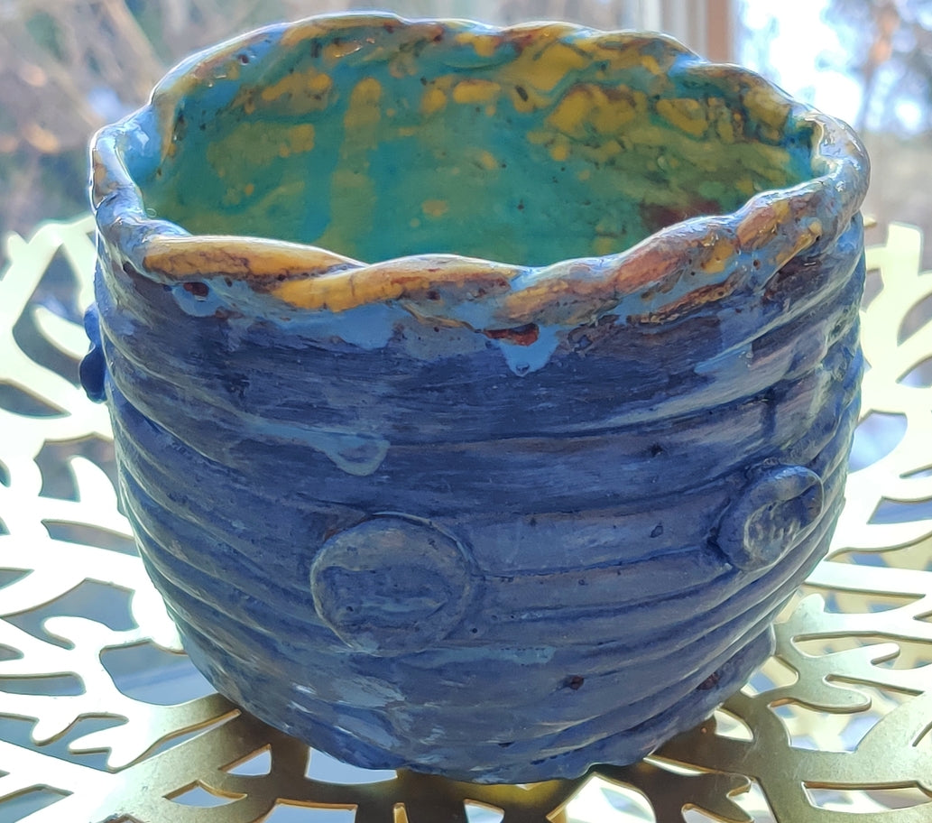 Bowl in Ocean Blue