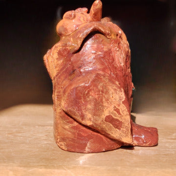Owl Clay Figurine
