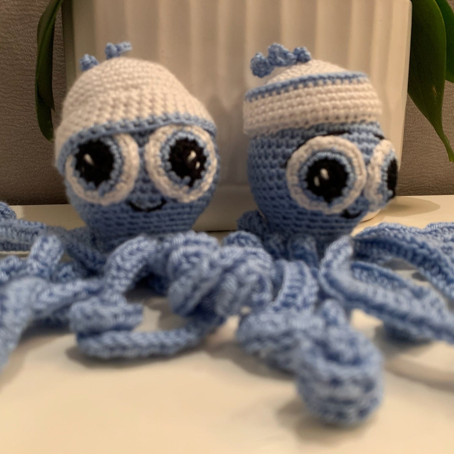 Octopus Amigurumi - Handmade Crochet Bag Charm