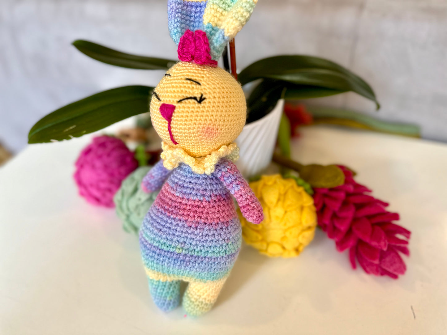 Rainbow Bunny Duo