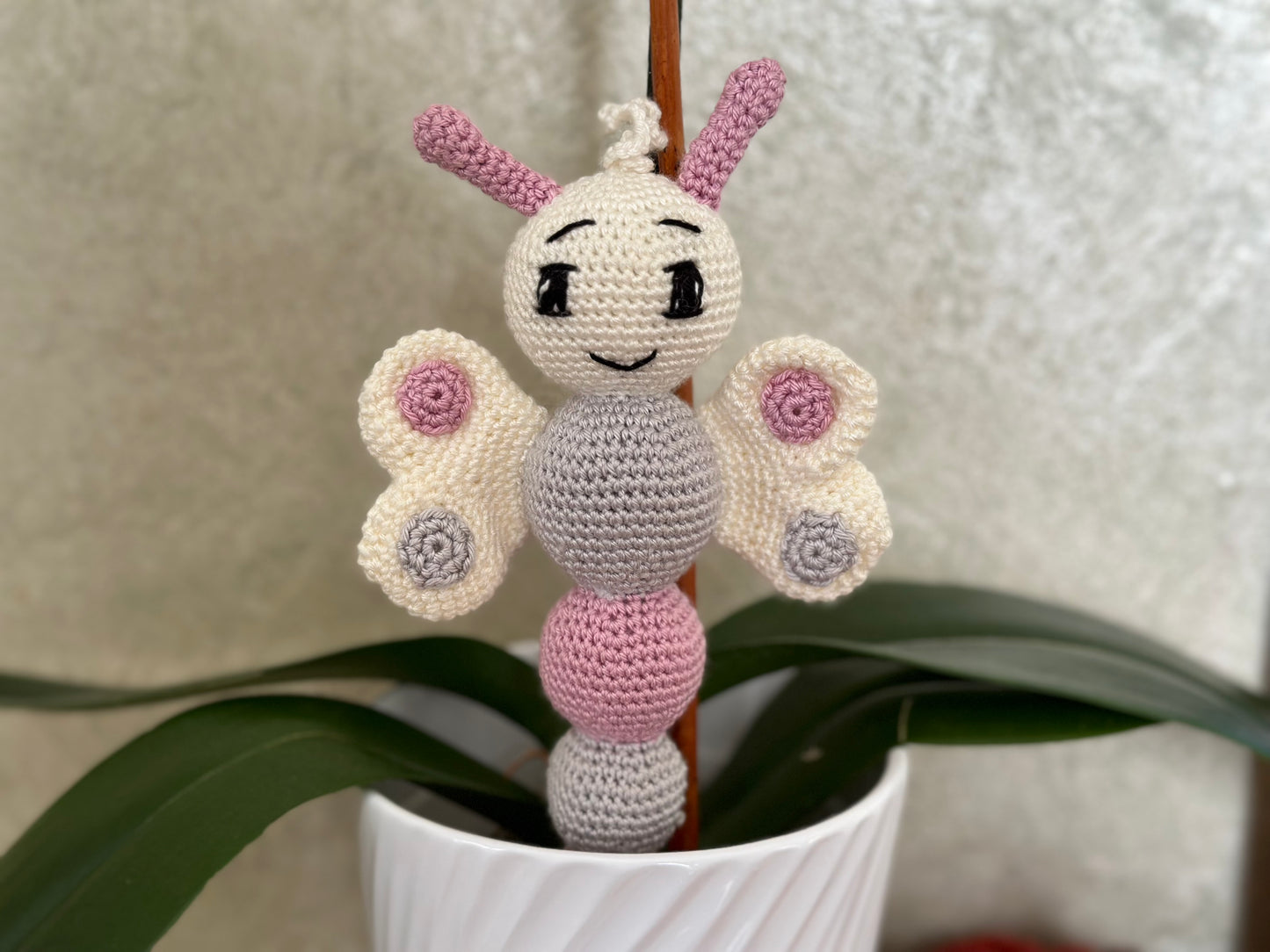 Dragonfly - Medium in Pastel colors