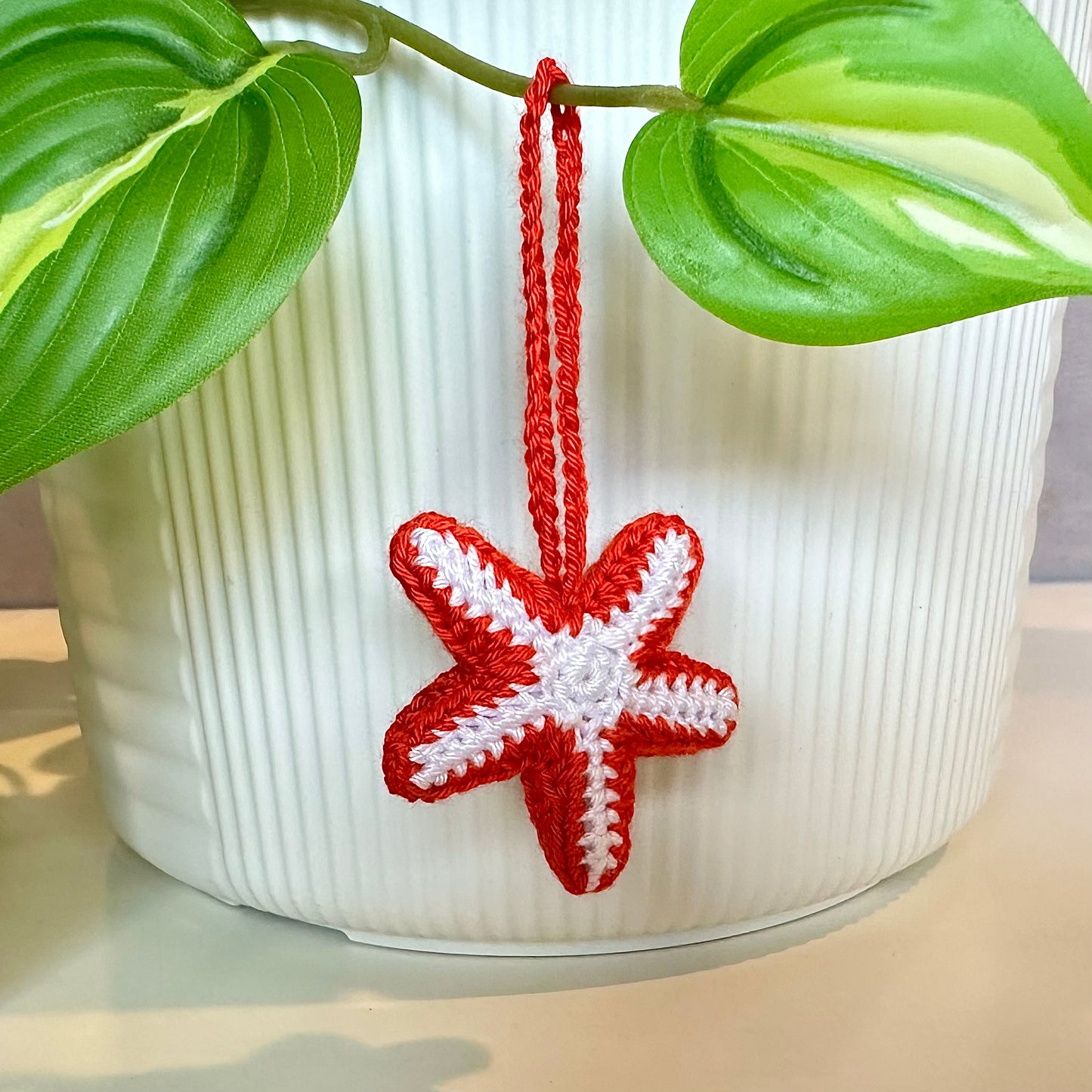 Starfish Amigurumi - Micro - Handmade Crochet Keychain