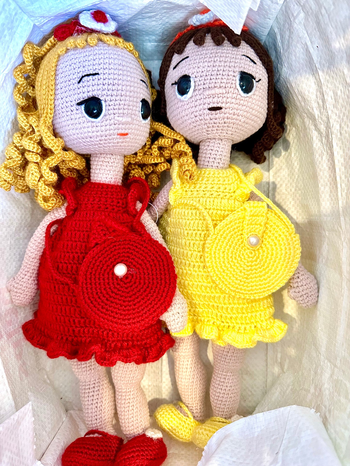 Ruby & Sunny Crochet Dolls