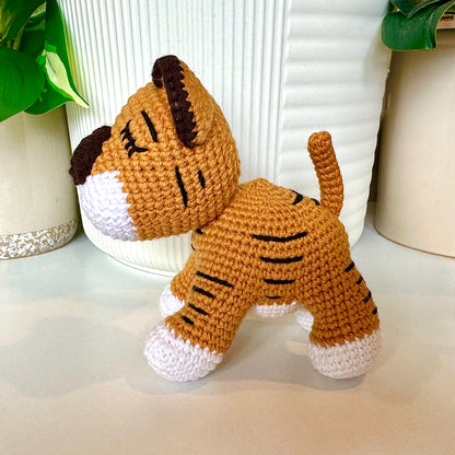 Tiger Crochet Plush