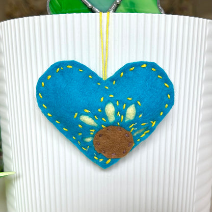 Ukrainian Heart Ornament