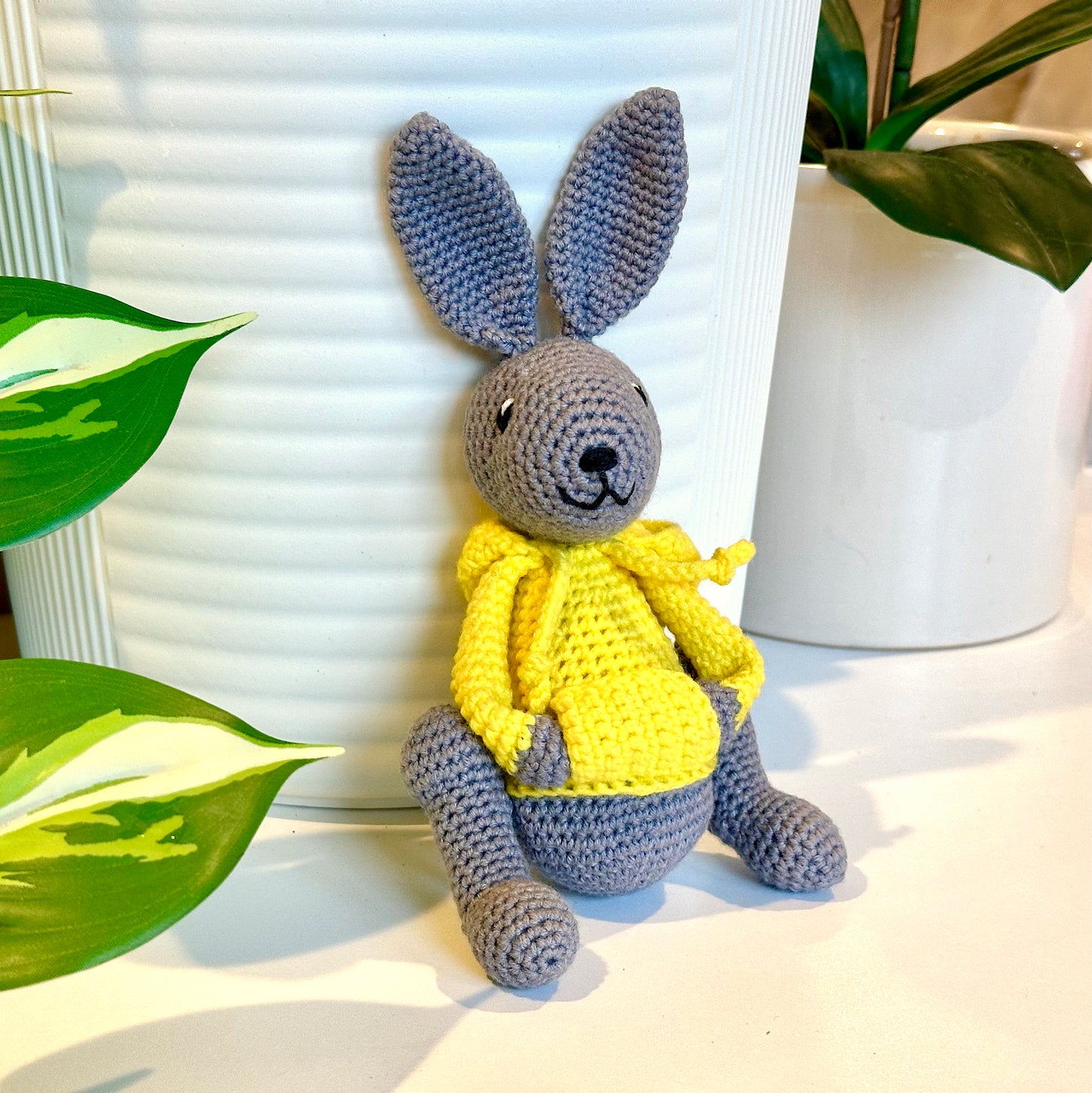 Kangaroo in Sweater Amigurumi - Crochet Plushie