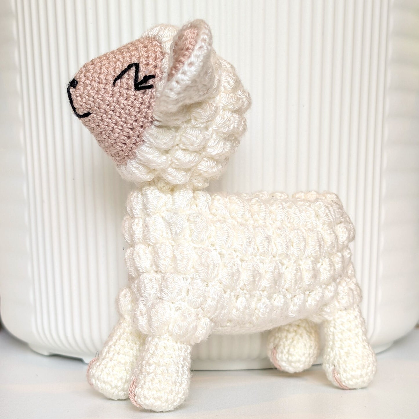 Lamb Amigurumi - Handmade Crochet Plushie