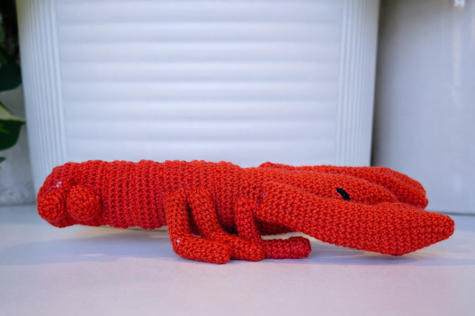 Lobster Amigurumi - M/L - Crochet Plush Figurine