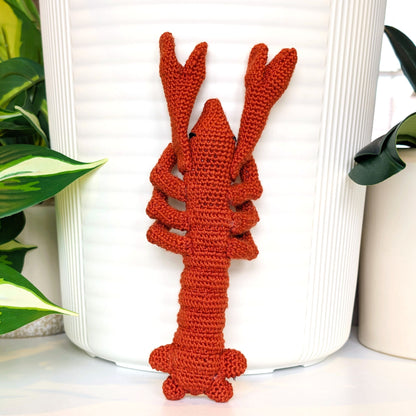 Lobster Amigurumi - Large - Handmade Crochet Plushie