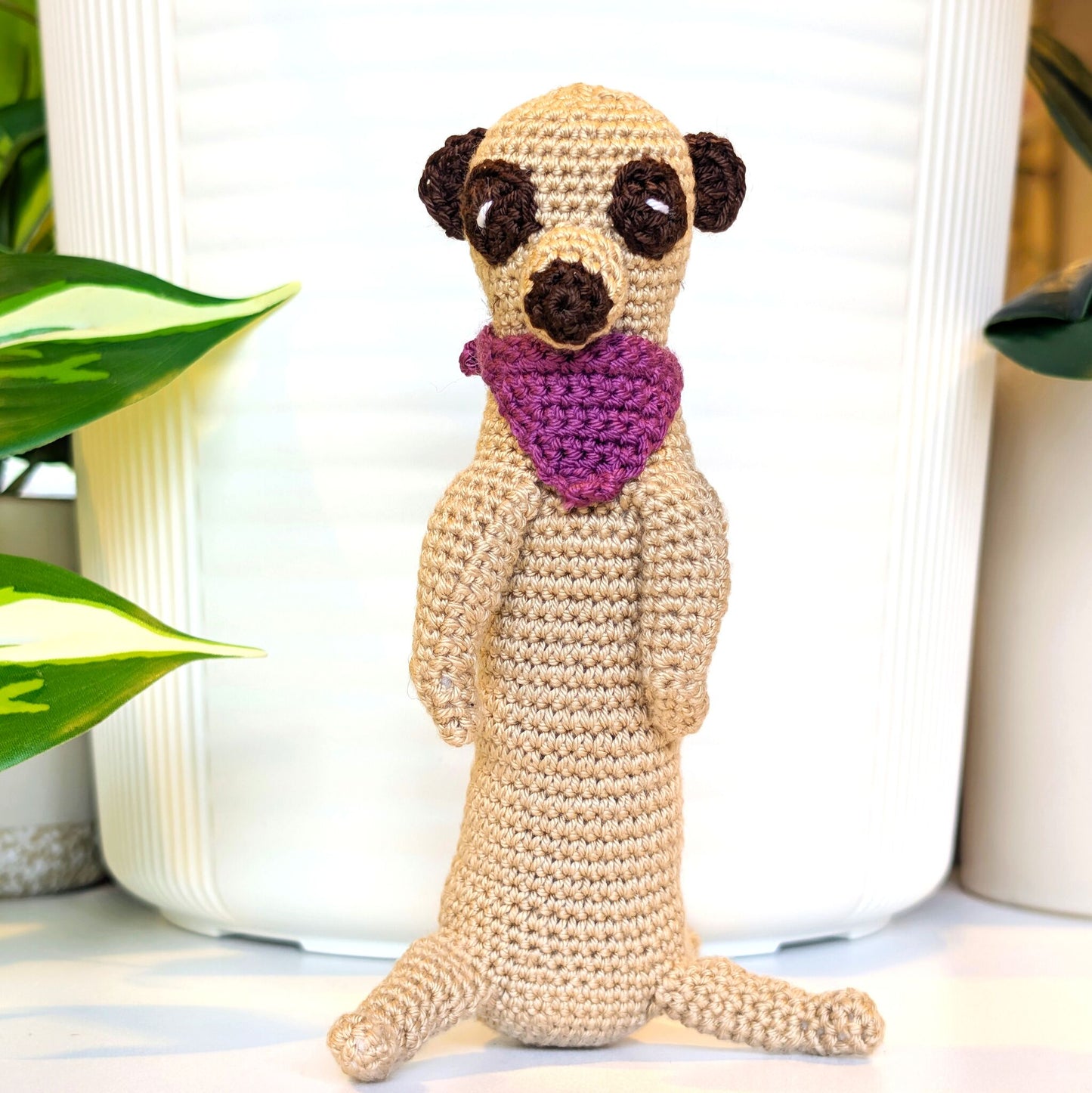 Meerkat Amigurumi - Crochet Plush Figurine
