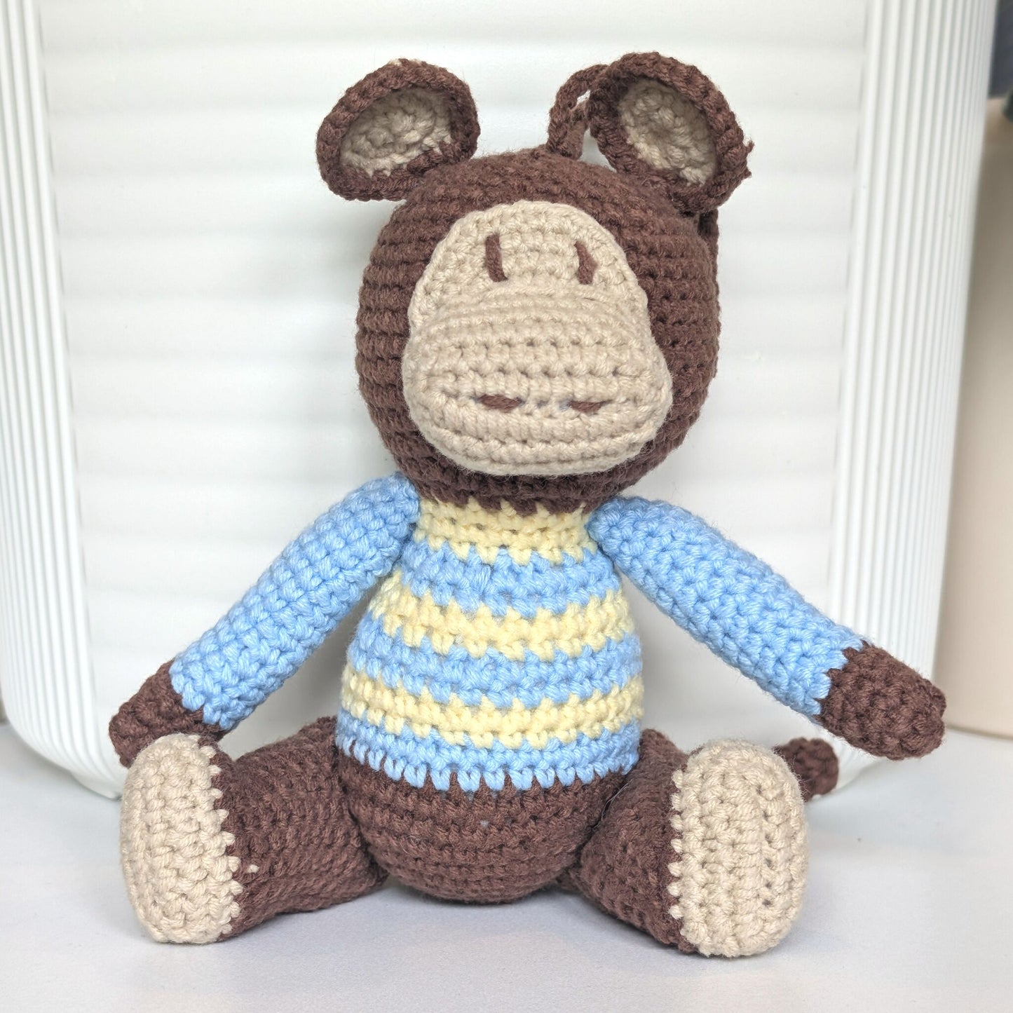 Monkey Amigurumi - Medium - Handmade Crochet Plushie