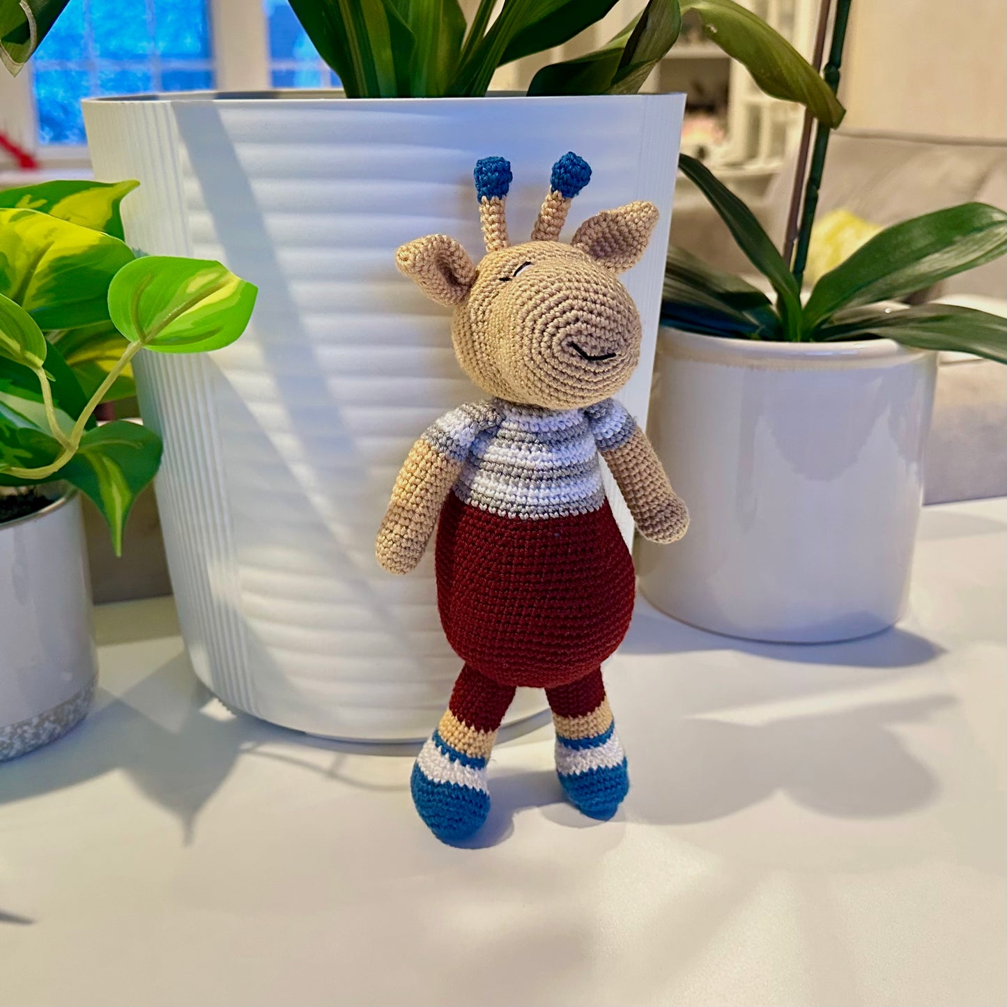 Moose Standing Amigurumi - MD-LG Handmade Crochet Plushie