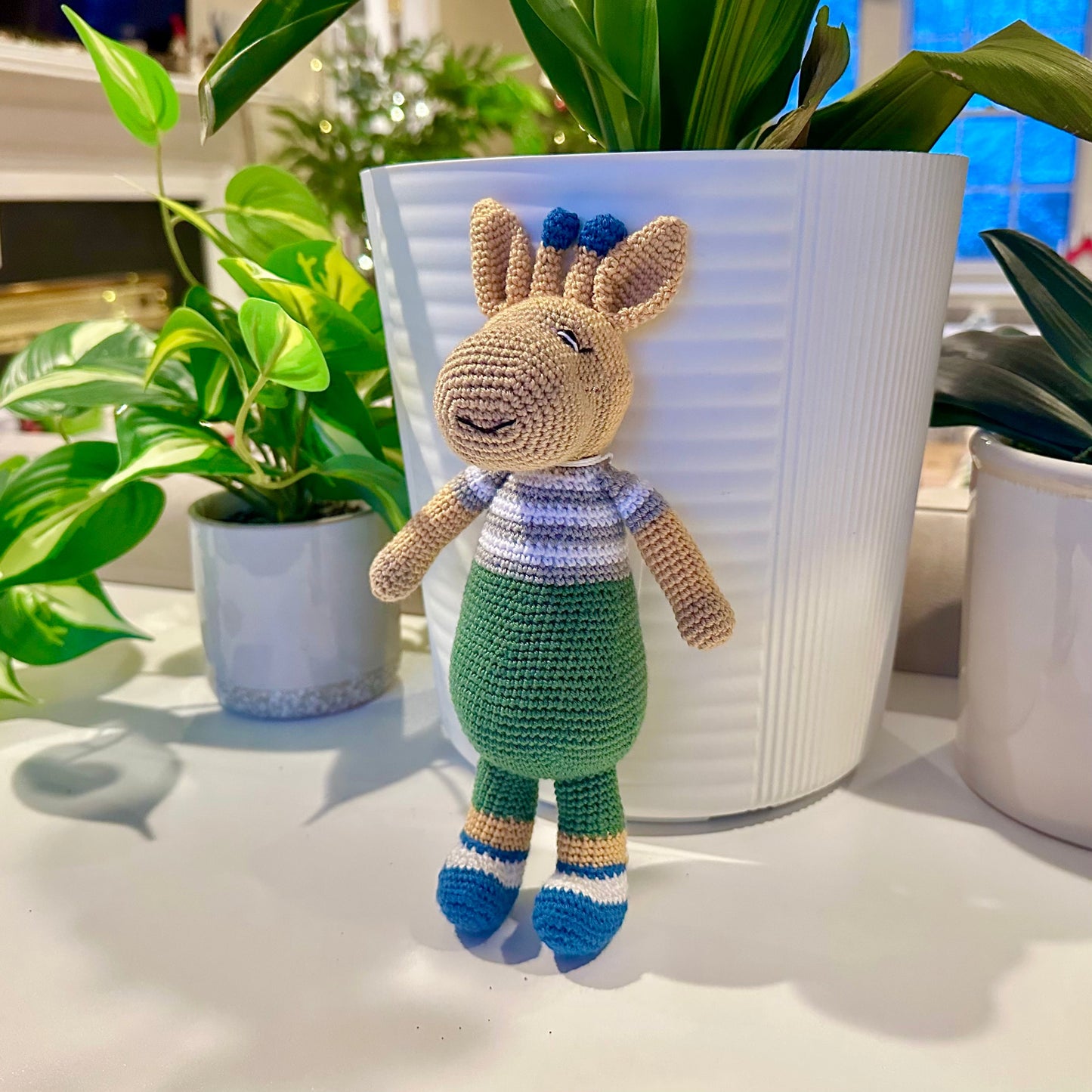 Moose Standing Amigurumi - MD-LG Handmade Crochet Plushie
