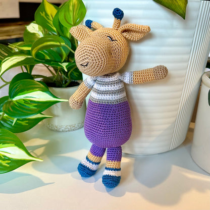 Moose Standing Amigurumi - MD-LG Handmade Crochet Plushie