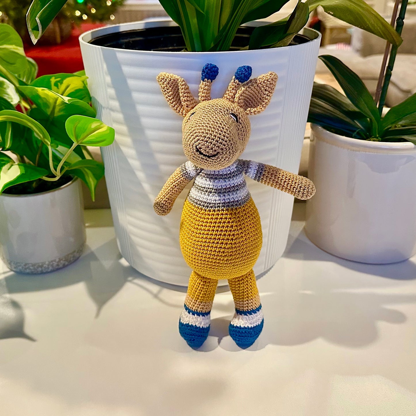 Moose Standing Amigurumi - MD-LG Handmade Crochet Plushie