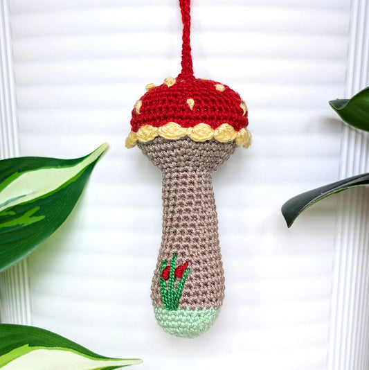 Mushroom Amigurumi - S - Crochet Nature Décor, Charm