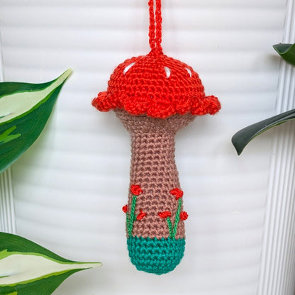 Mushroom Amigurumi - S - Crochet Nature Décor, Charm