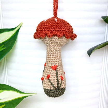 Mushroom Amigurumi - S - Crochet Nature Décor, Charm