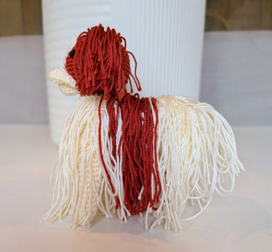 Cavalier King Charles Spaniel Dog Amigurumi - Crochet Plushie