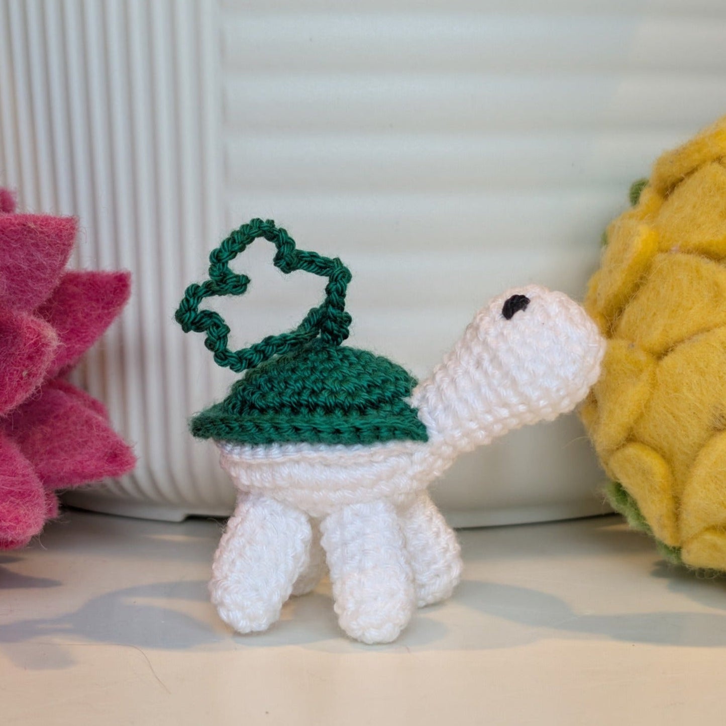Turtle Amigurumi - Micro - Handmade Crochet Plush Keychain