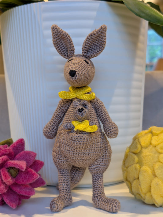 Kangaroo with Baby Joey