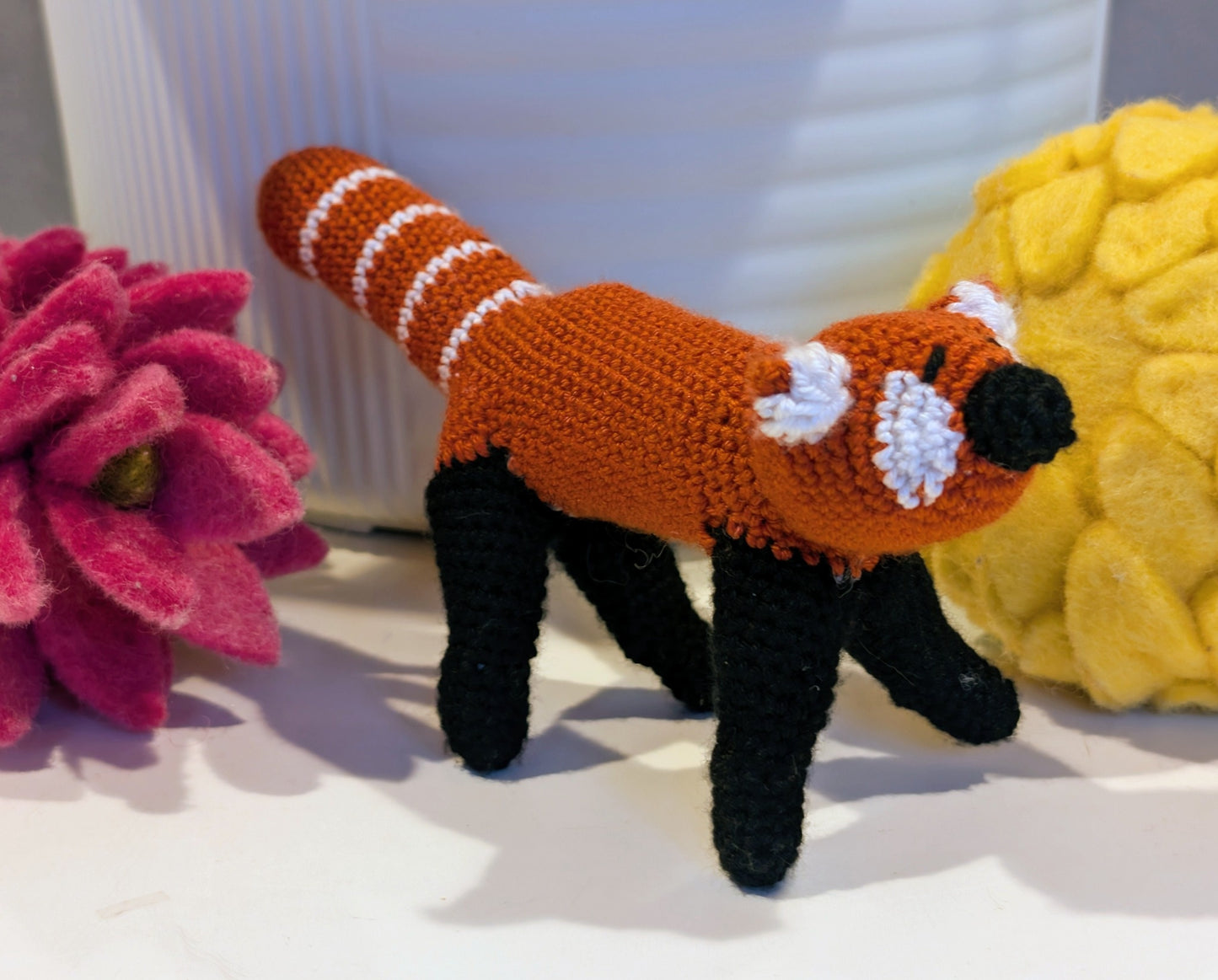 Red Panda Amigurumi - Handmade Crochet Plush Figurine
