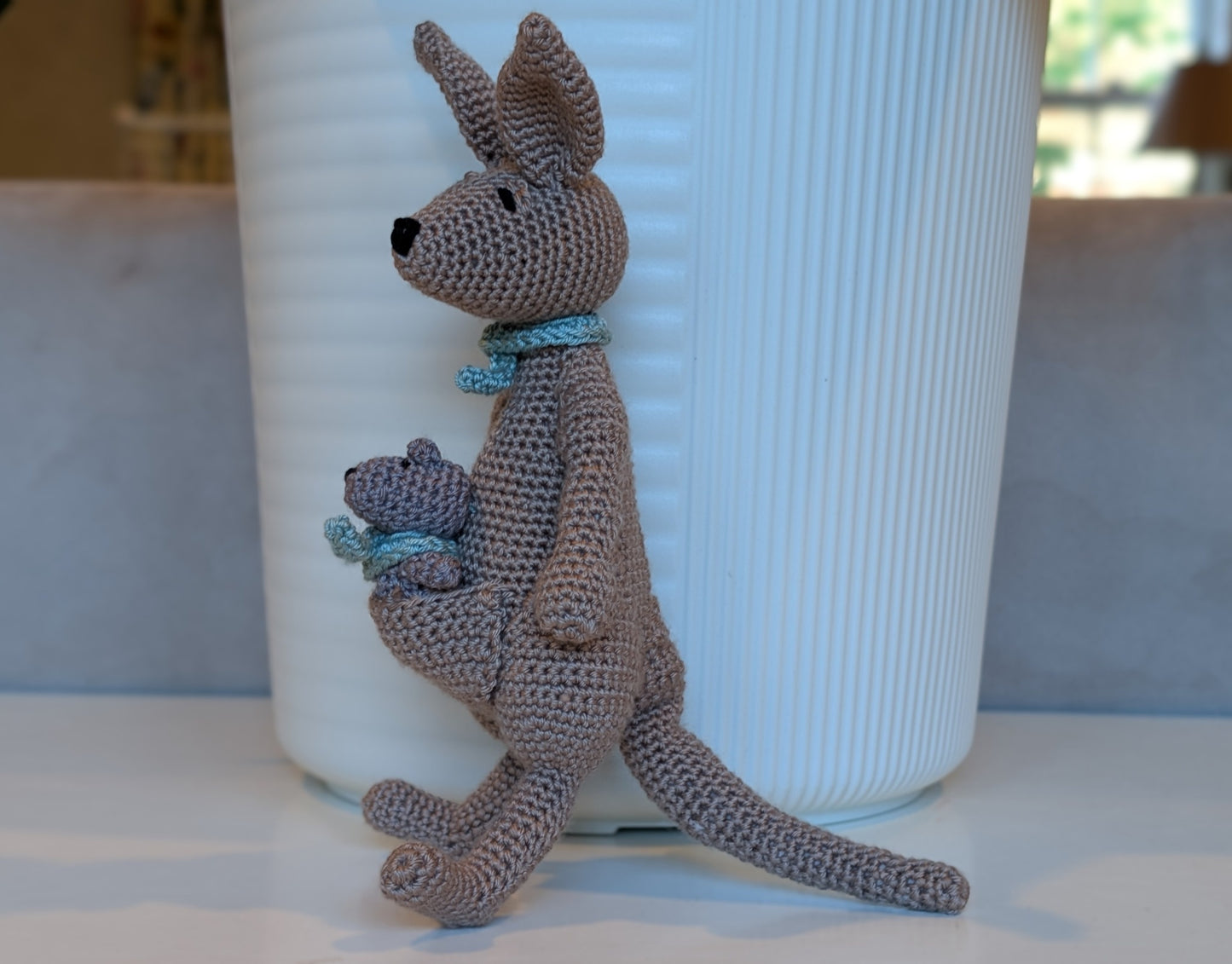 Kangaroo with Baby Joey