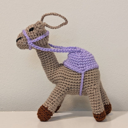 Camel Amigurumi - Small - Handmade Crochet Bag Charm
