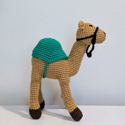 Camel Amigurumi - Medium - Handmade Crochet Plush Figurine