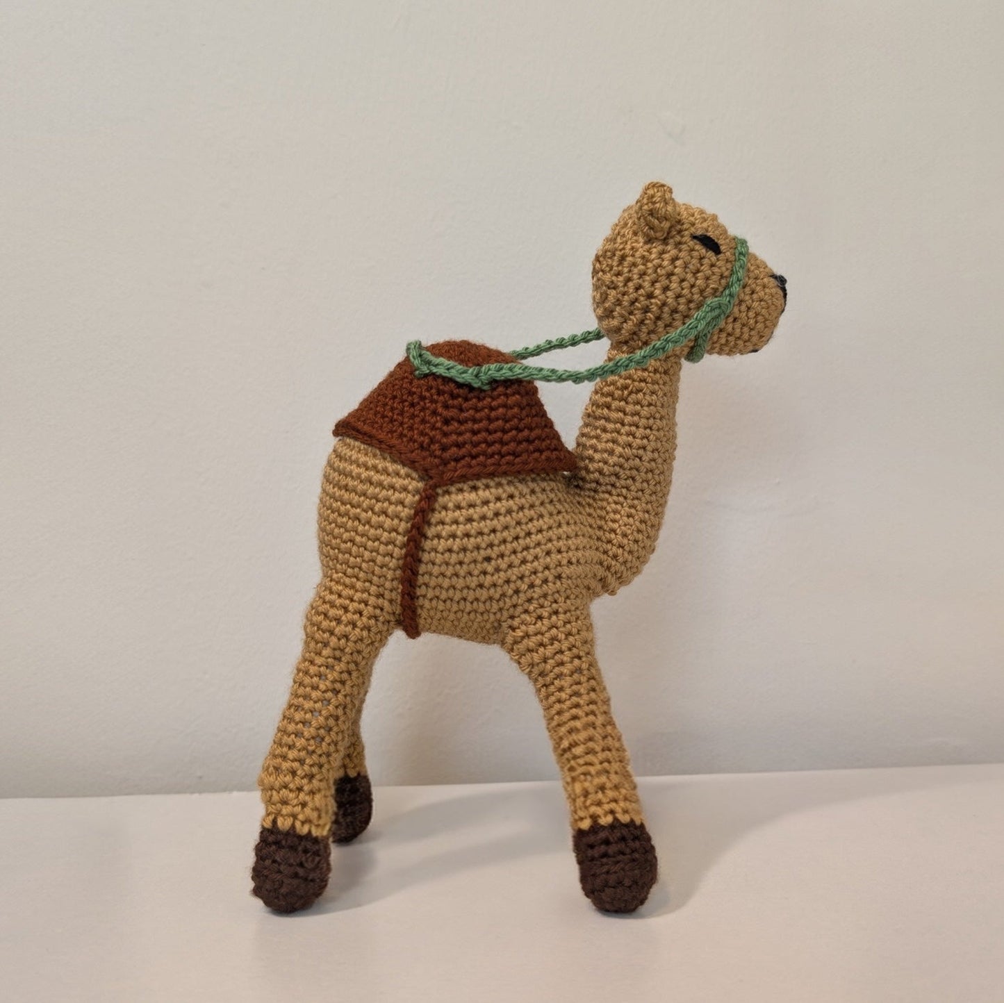 Camel Amigurumi - Medium - Handmade Crochet Plush Figurine