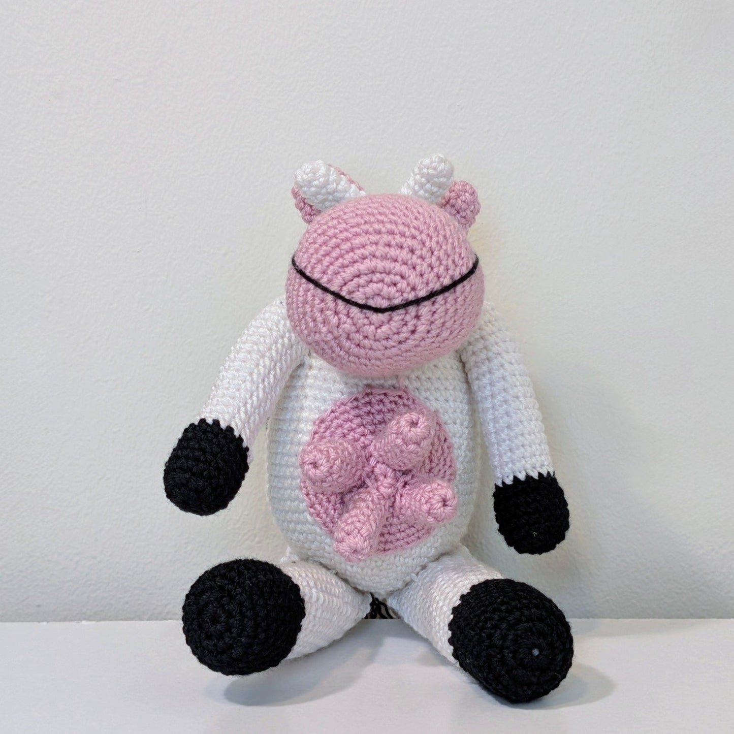 Cow (Medium) Amigurumi - Handmade Crochet Plushie