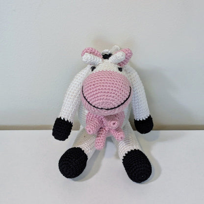 Cow (Medium) Amigurumi - Handmade Crochet Plushie