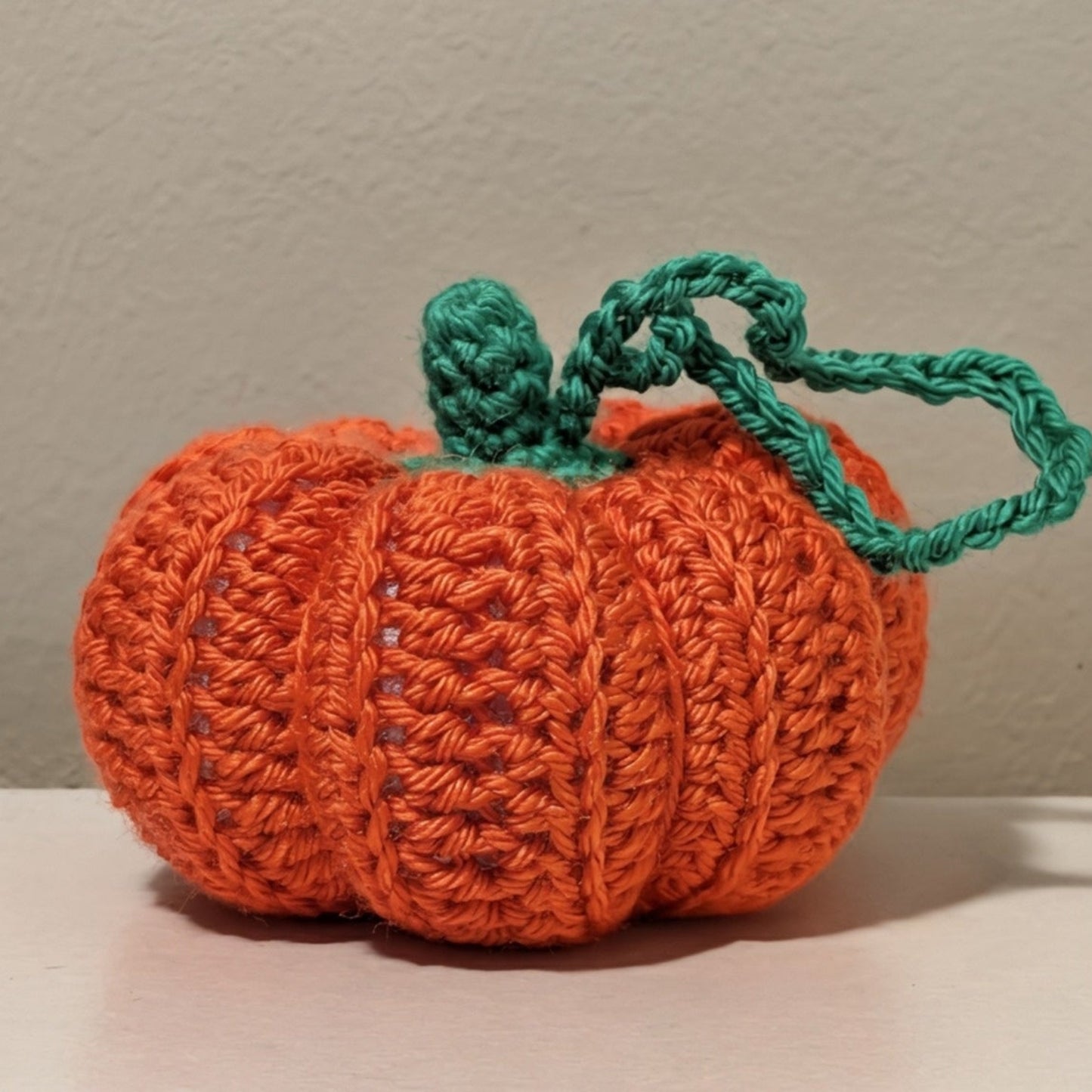 Pumpkin Amigurumi - Small - Handmade Crochet Bag Charm