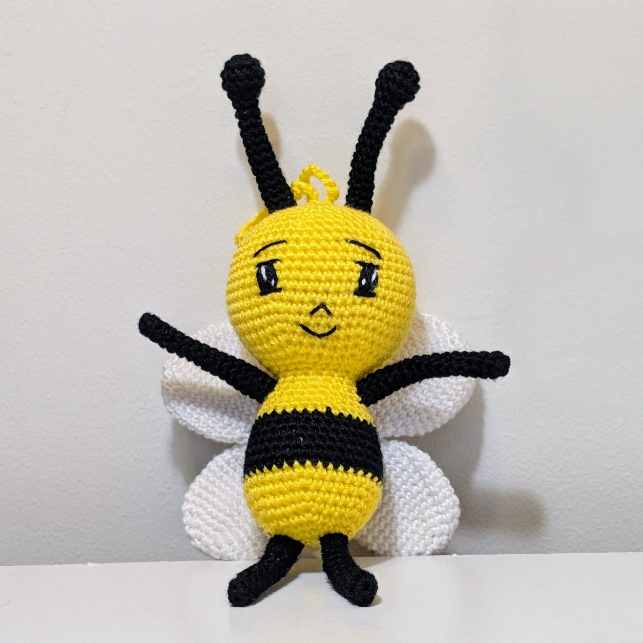 Bee Amigurumi - Medium - Handmade Crochet Plushie