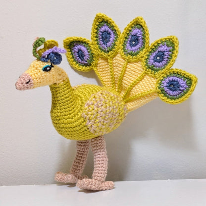 Peacock Amigurumi - Various - Handmade Crochet Plush Figurine