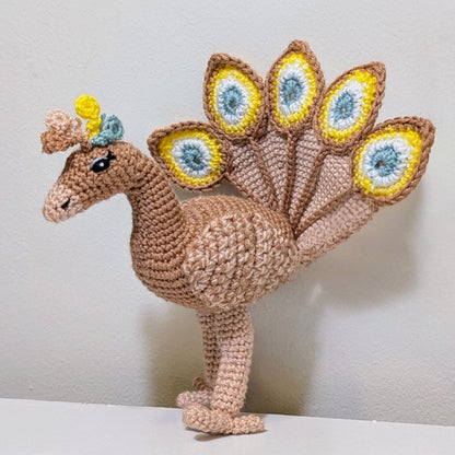 Peacock Amigurumi - Various - Handmade Crochet Plush Figurine