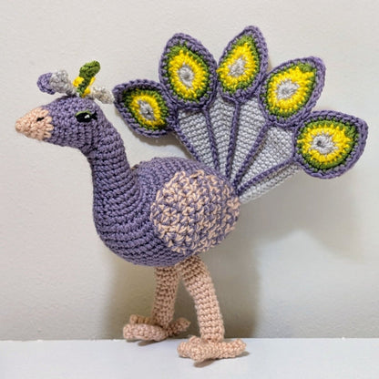 Peacock Amigurumi - Various - Handmade Crochet Plush Figurine