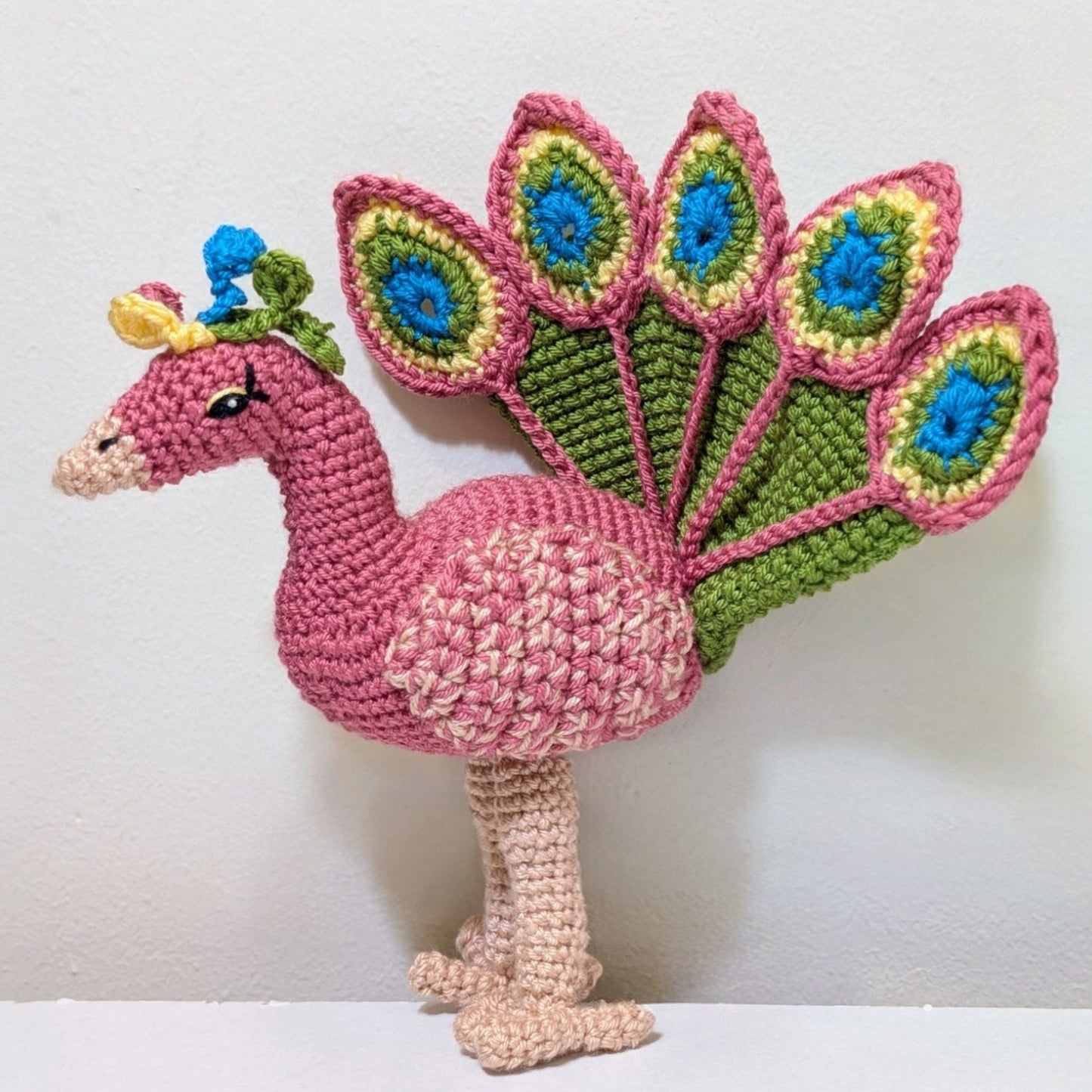 Peacock Amigurumi - Various - Handmade Crochet Plush Figurine