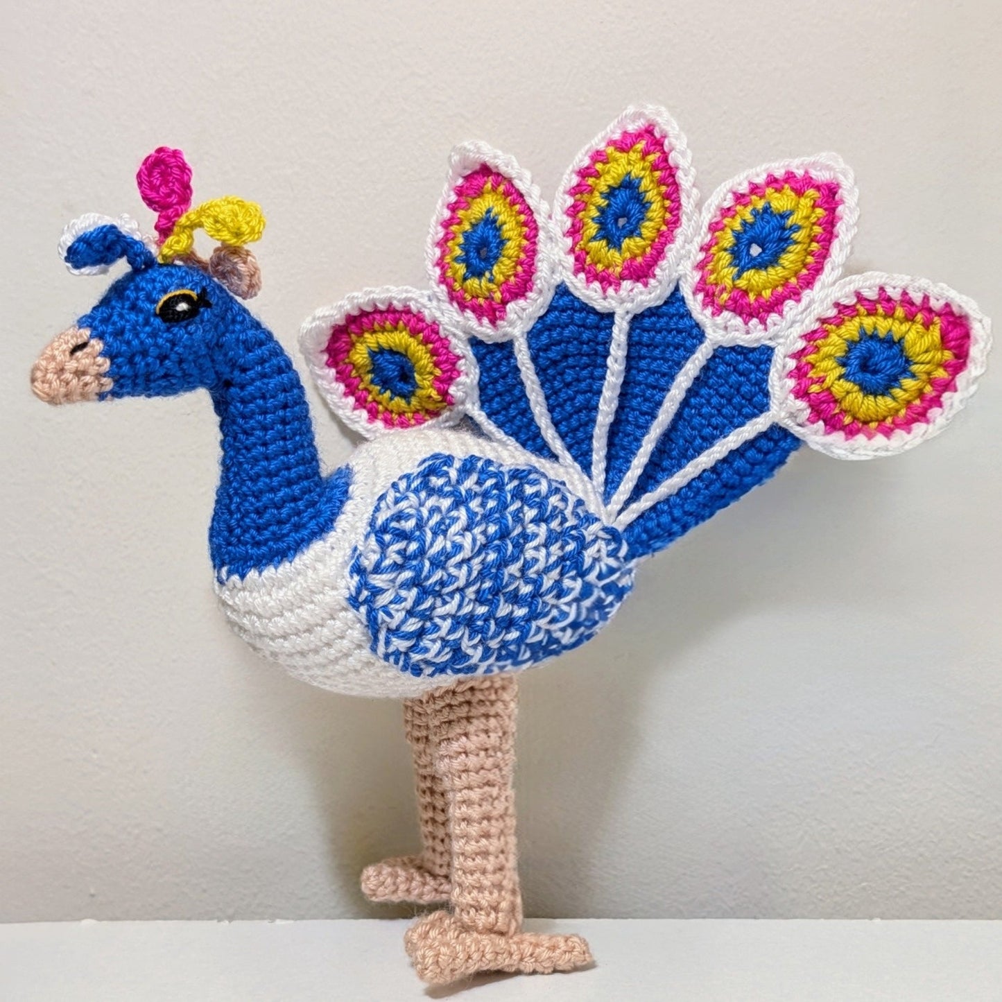 Peacock Amigurumi - Various - Handmade Crochet Plush Figurine