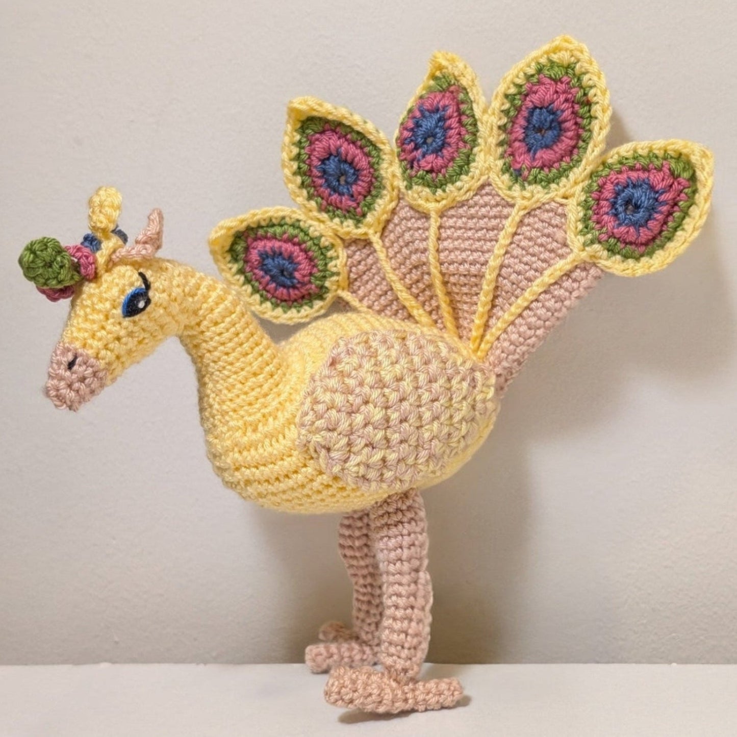 Peacock Amigurumi - Various - Handmade Crochet Plush Figurine